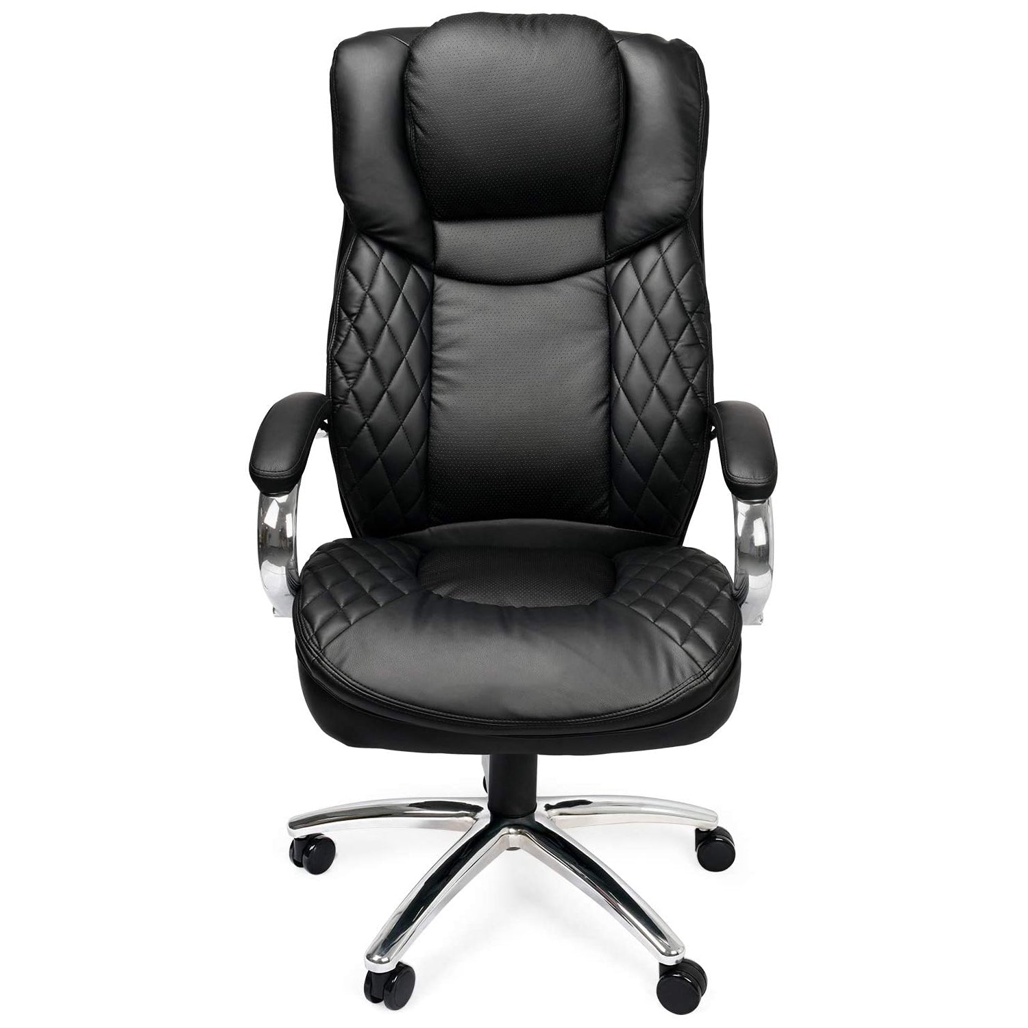 High Back Big and Tall Heavy Duty Executive Office Chair - Black