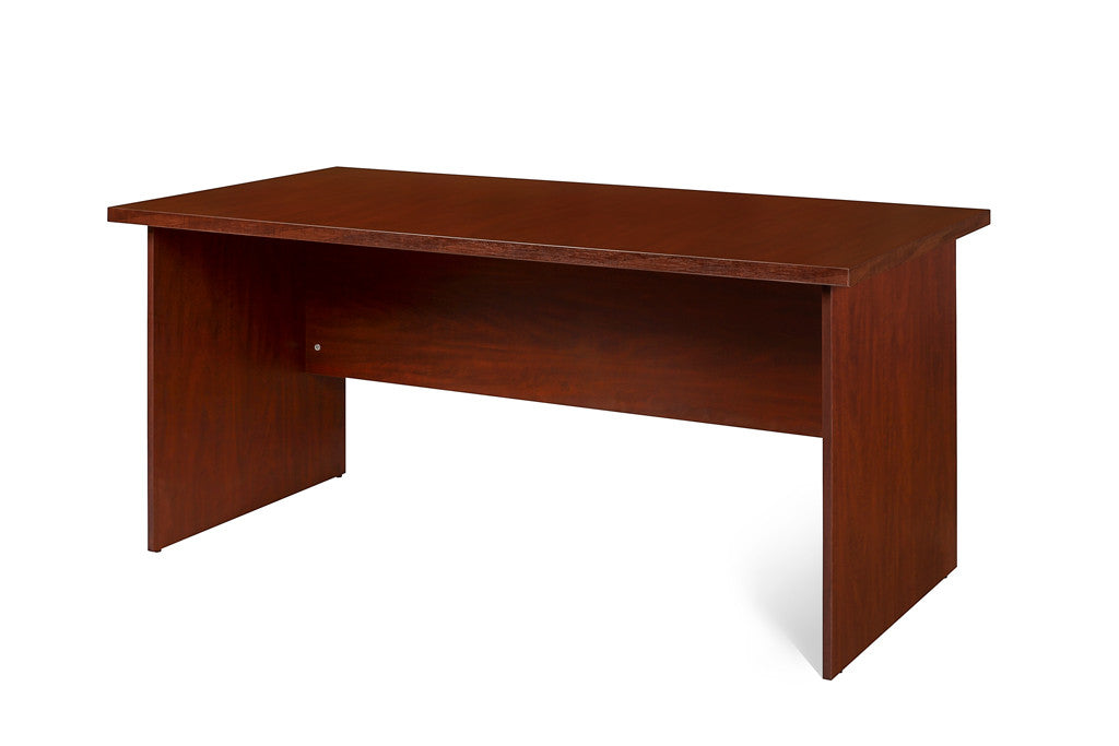 1600mm OFFICE DESK SHELL - ROYAL MAHOGANY COLOUR