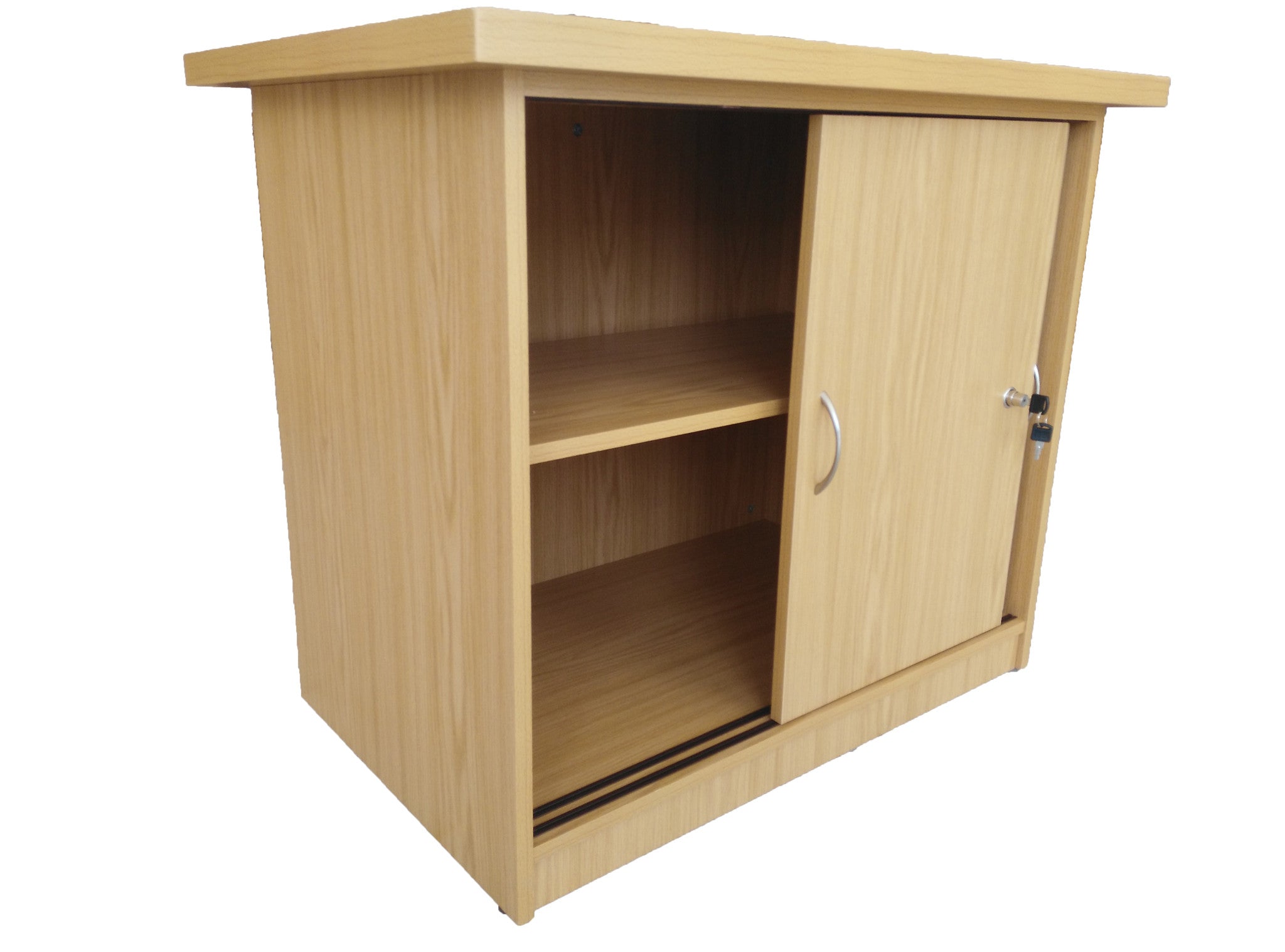 SLIDING DOOR CREDENZA OAK