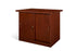 sliding door office credenza in mahogany color