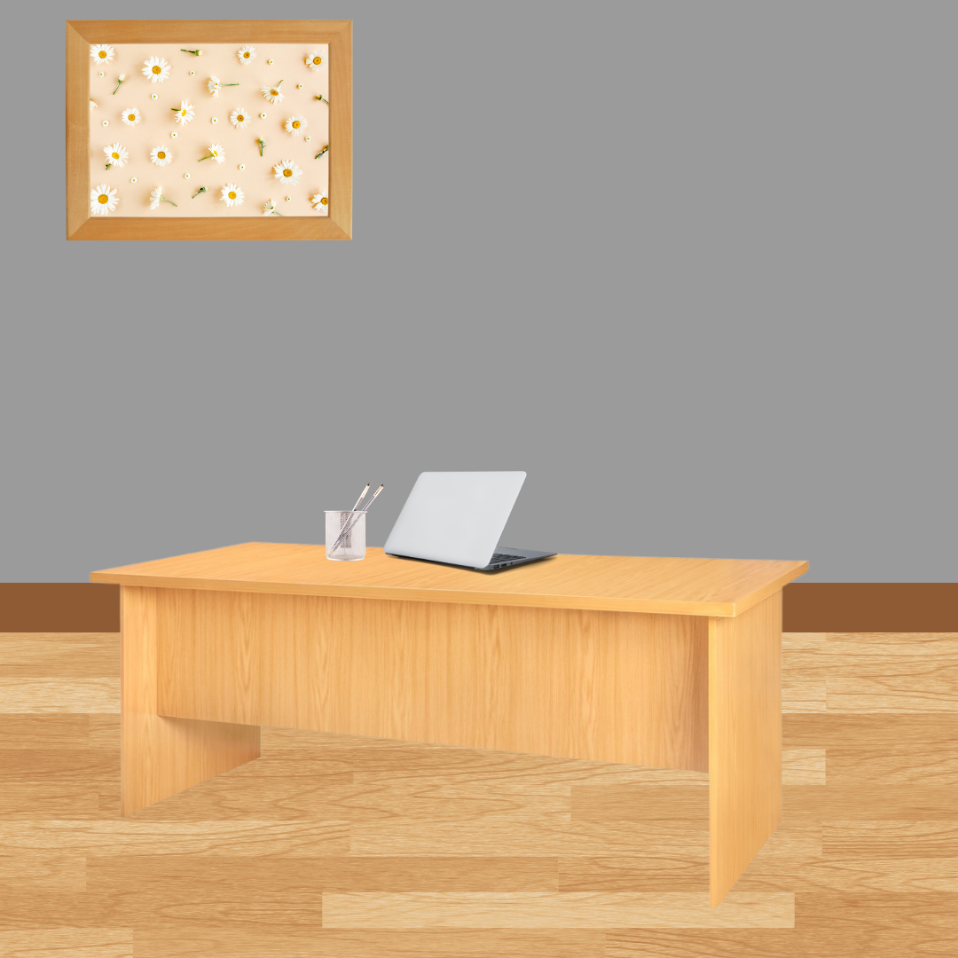 DESK SHELL  1600 NATURAL OAK